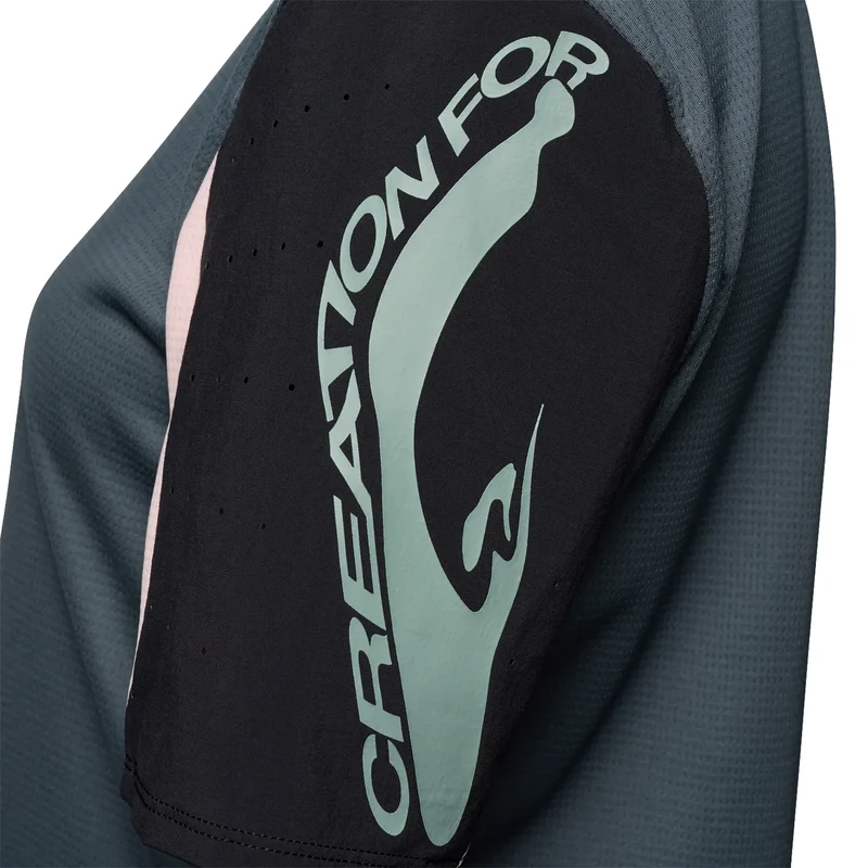 Maglia donna Fox Defend Creation - Grigio scuro