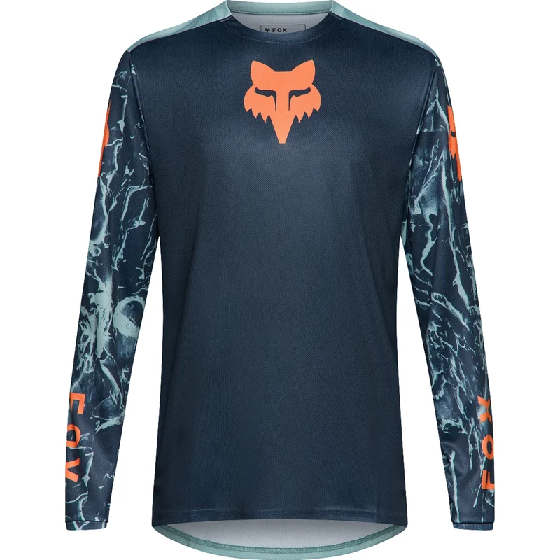 Maglia manica lunga bambino Fox Ranger Image Print - Blu