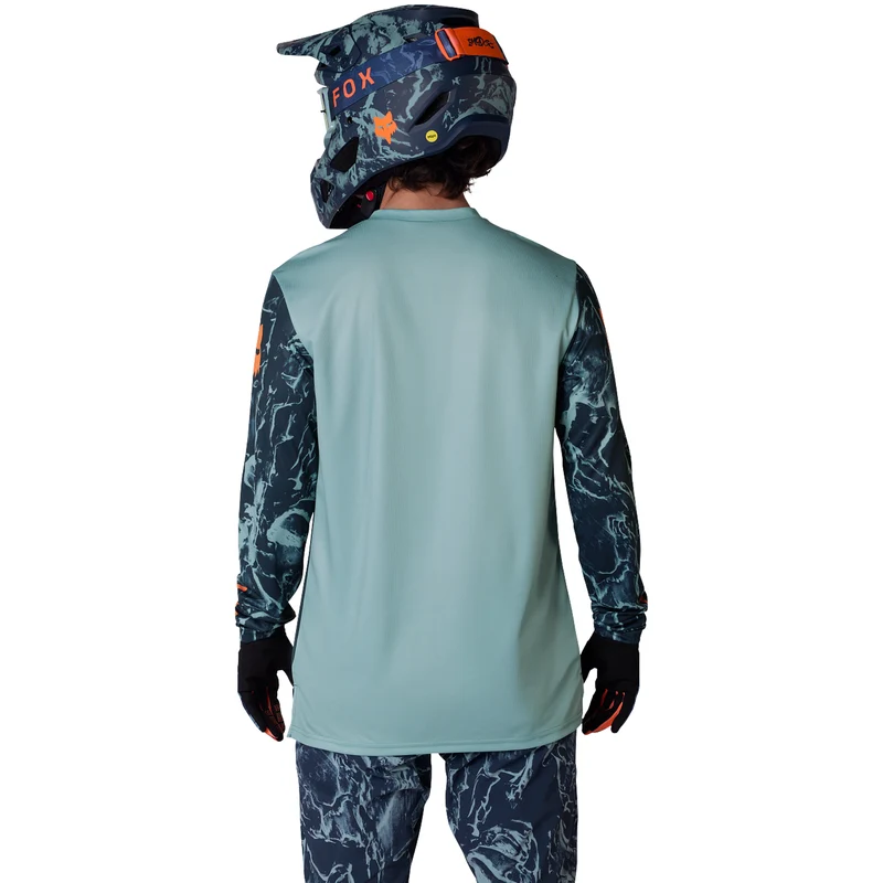 Maglia manica lunga bambino Fox Ranger Image Print - Blu