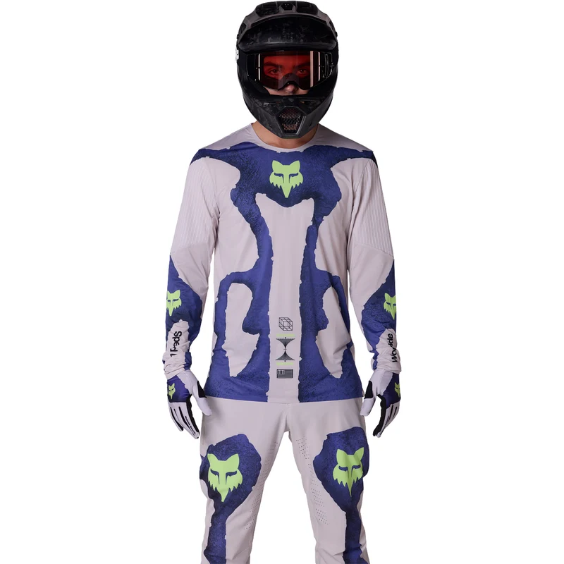 Maglia maniche lunghe mtb Fox Flexair Awareness - Multicolore
