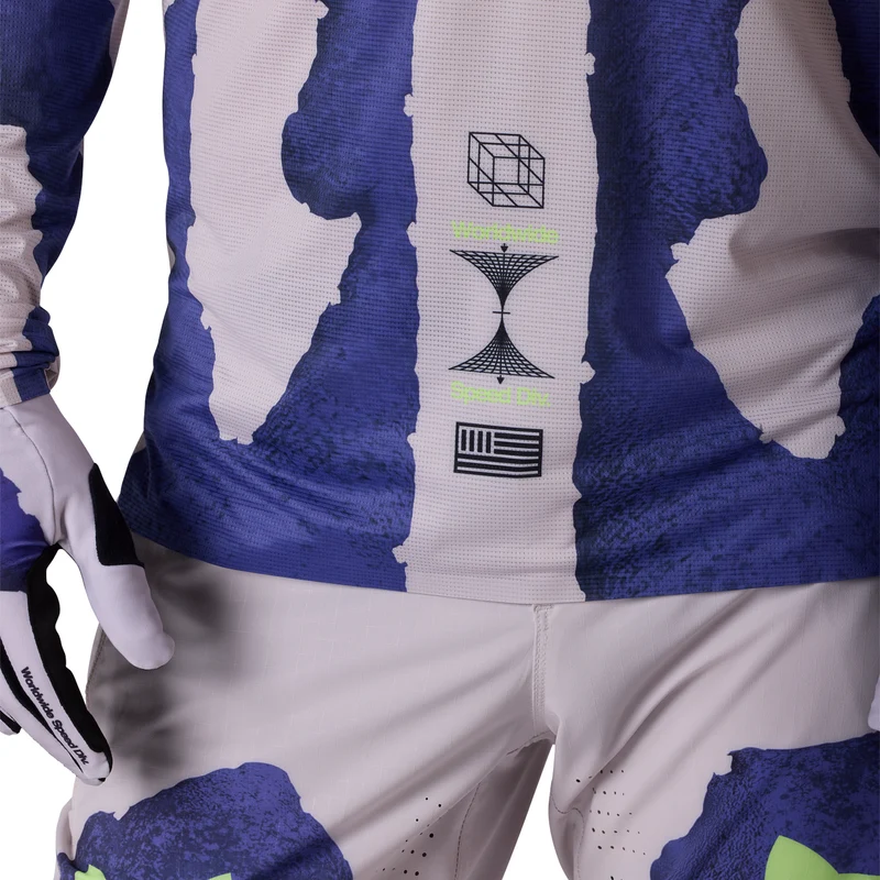 Maglia maniche lunghe mtb Fox Flexair Awareness - Multicolore