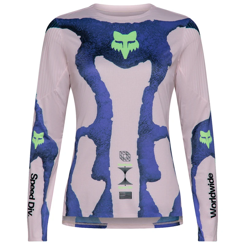 Maglia maniche lunghe donna Fox Flexair Awareness - Multicolore