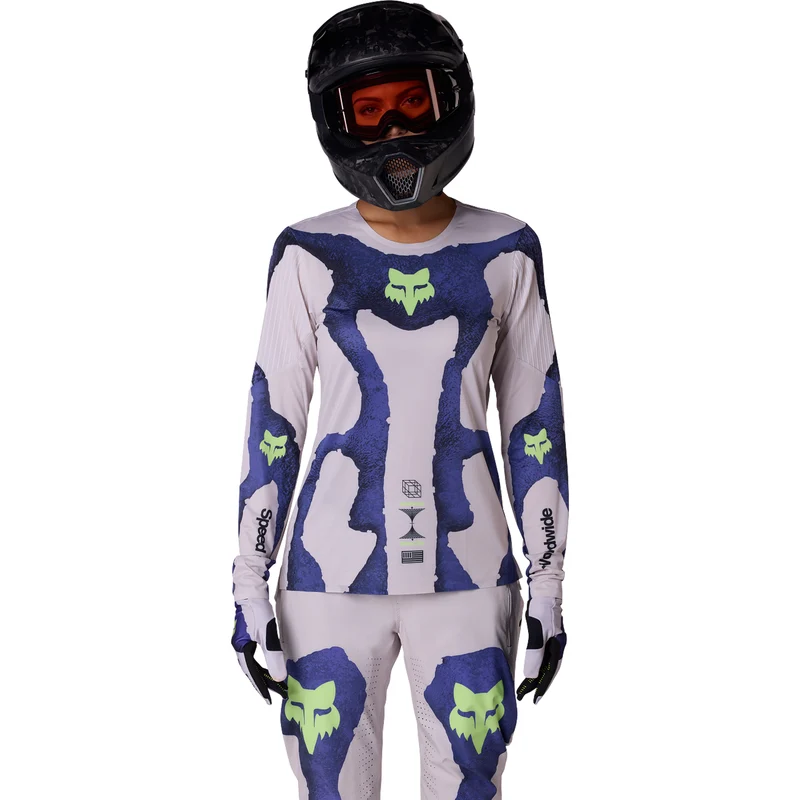 Maglia maniche lunghe donna Fox Flexair Awareness - Multicolore