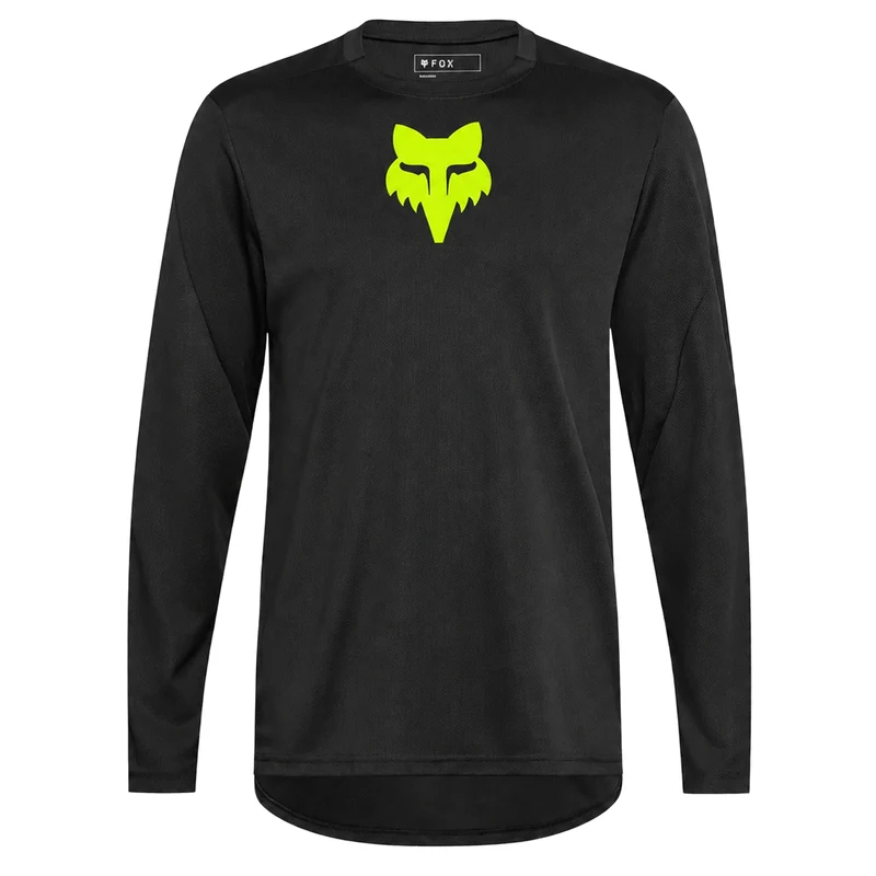 Maglia maniche lunghe mtb Fox Ranger SG - Nero