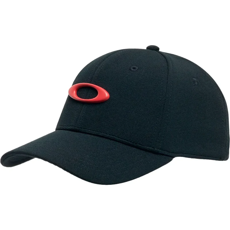 Cappellino Oakley Tincan - Nero rosso