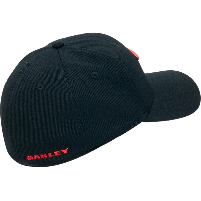Cappellino Oakley Tincan - Nero rosso