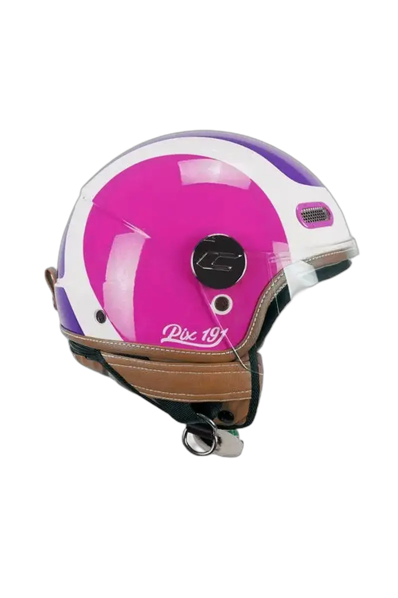 CGM 191G PIX SPRINT JET CASCHI DI MOTO FUCSIA MORADO FLUO LARGO