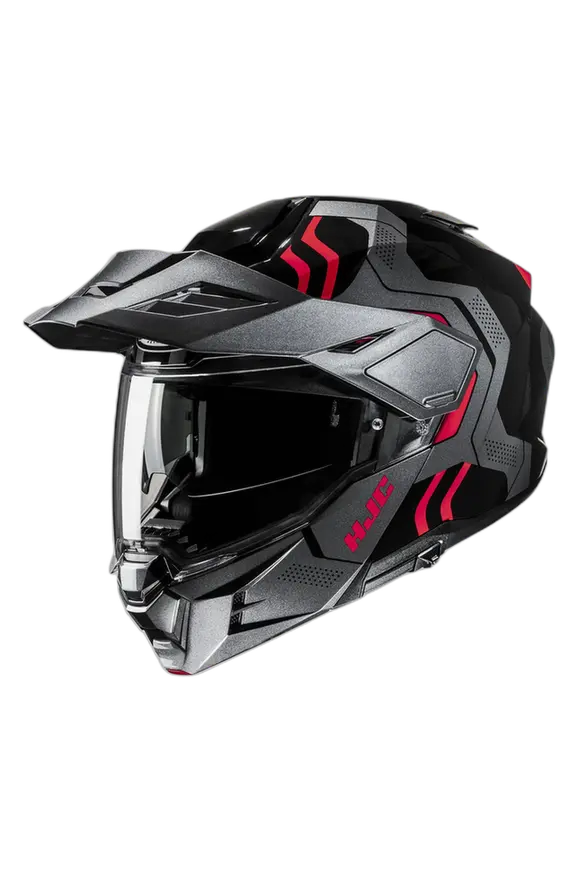 HJC I80 VELLY MC1 MODULARE AVVENTURA CASCHI DI MOTO ROSSO