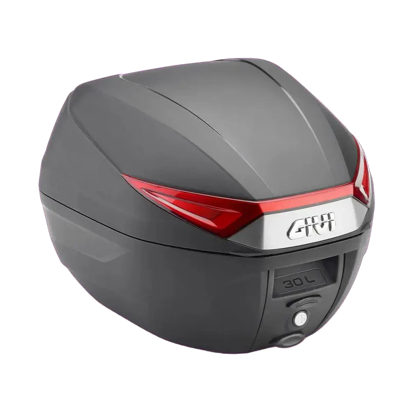 GIVI ML C30 VALIGIA PER NERA CON CATARIFRANGENTI ROSSI 30 L