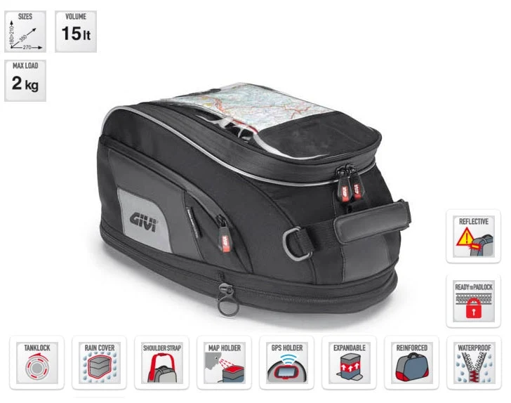 BORSA DA SERBATOIO XS307 TANKLOCK 15 LT.GIVI