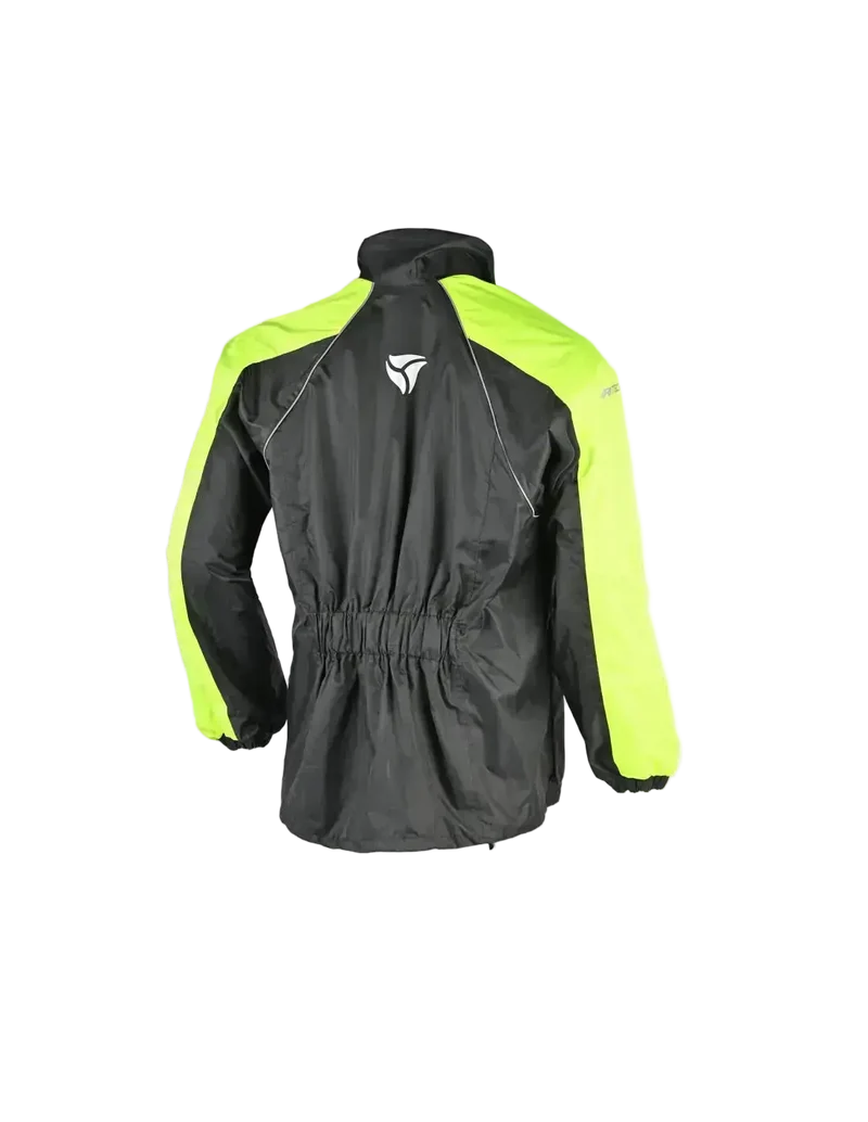 R-TECH TRACKER IMPERMEABILE NERO FLUO