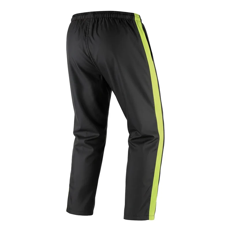 R-TECH TRACKER PANTALONI DI MOTO IMPERMEABILE NERO FLUO