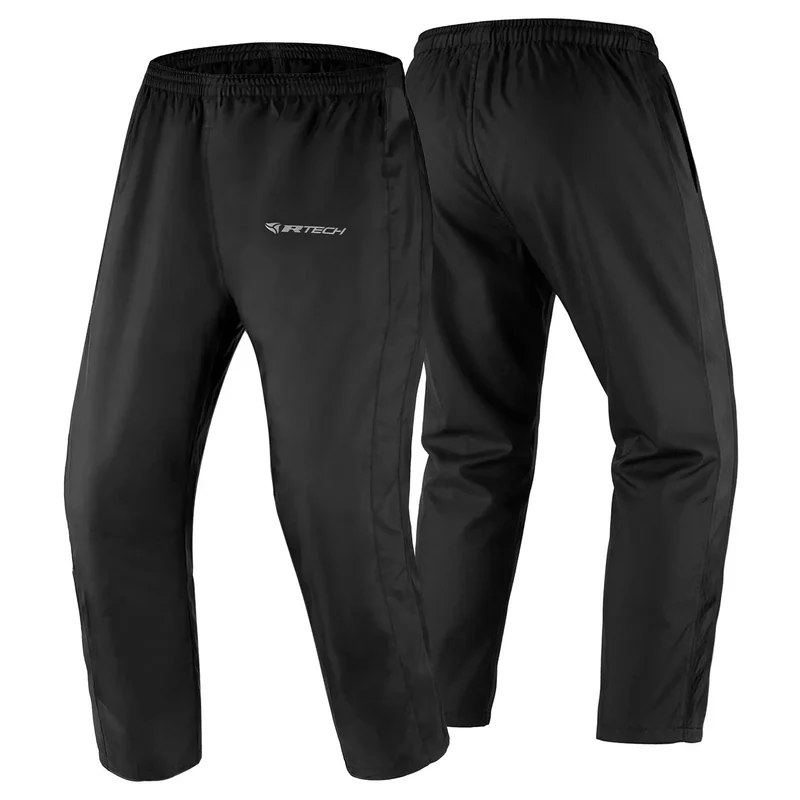 R-TECH TRACKER PANTALONI DE MOTO IMPERMEABILE NERO