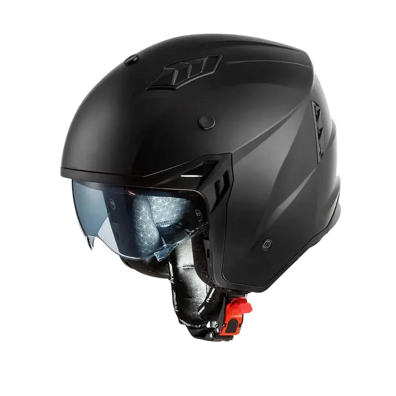 PREMIER 25 SUBVERTER U9BM CONVERTIBILI CASCHI MOTO NERO OPACO