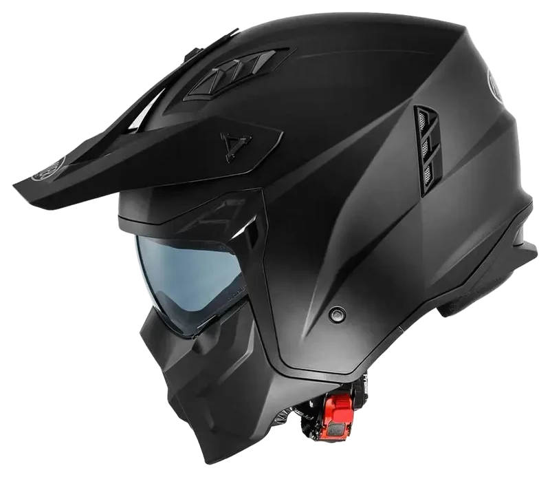 PREMIER 25 SUBVERTER U9BM CONVERTIBILI CASCHI MOTO NERO OPACO