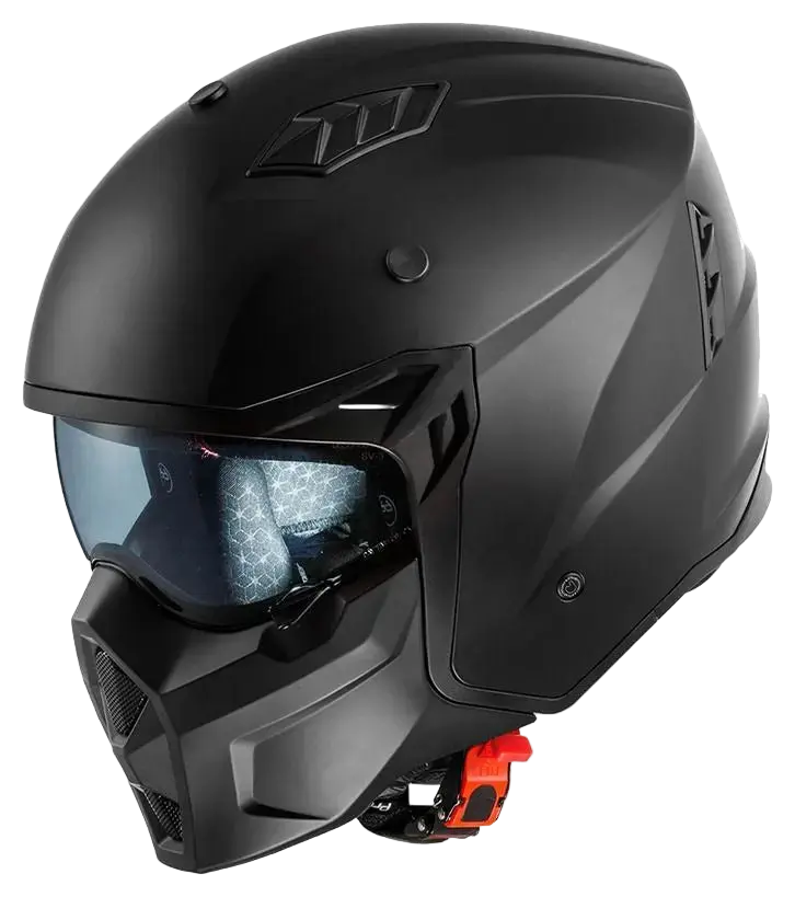 PREMIER 25 SUBVERTER U9BM CONVERTIBILI CASCHI MOTO NERO OPACO