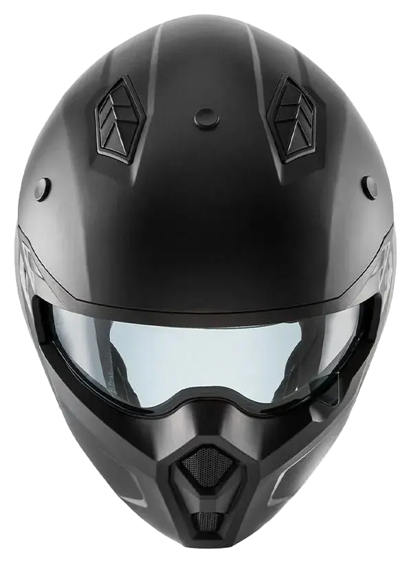 PREMIER 25 SUBVERTER U9BM CONVERTIBILI CASCHI MOTO NERO OPACO