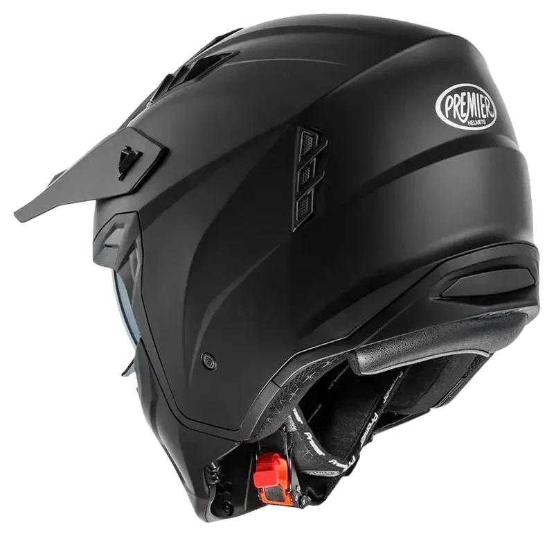PREMIER 25 SUBVERTER U9BM CONVERTIBILI CASCHI MOTO NERO OPACO