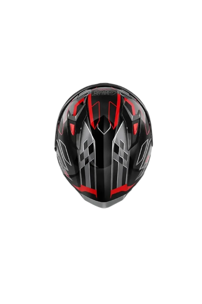 GIVI 50.9 AGGRESSION INTEGRALE CASCHI DI MOTO TITANIO NERO ROSSO