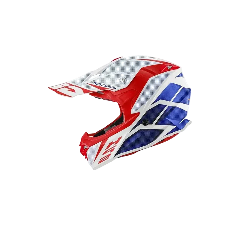 GIVI 60.1 INVER CROSS ENDURO CASCHI DI MOTO ROSSO BIANCO