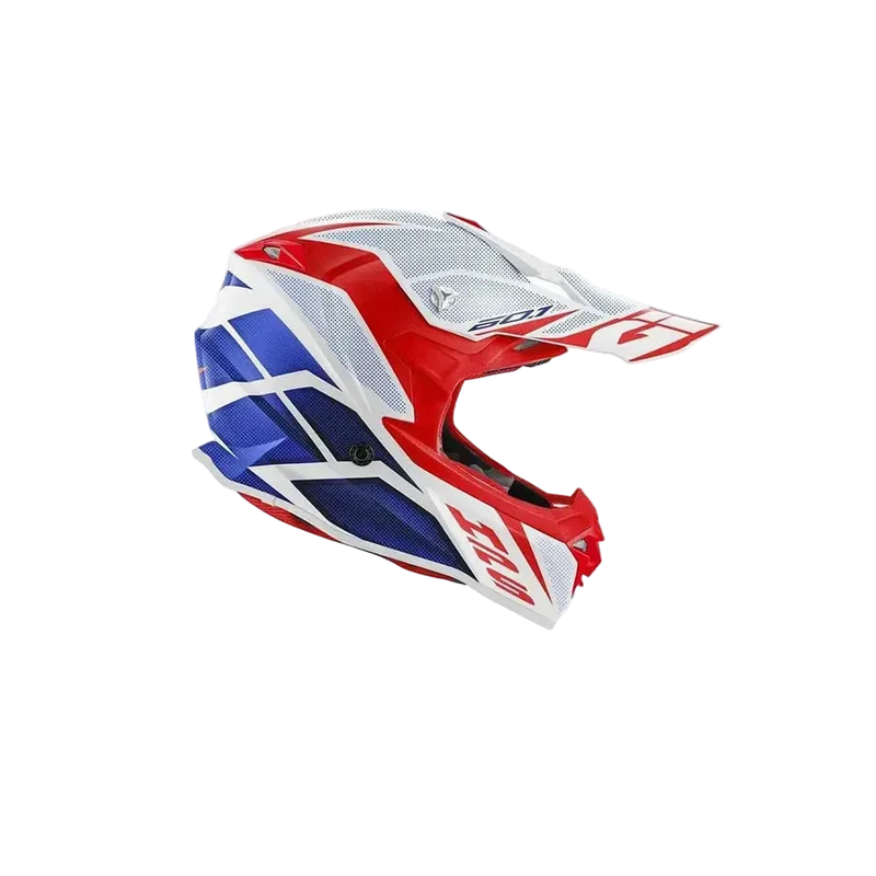 GIVI 60.1 INVER CROSS ENDURO CASCHI DI MOTO ROSSO BIANCO