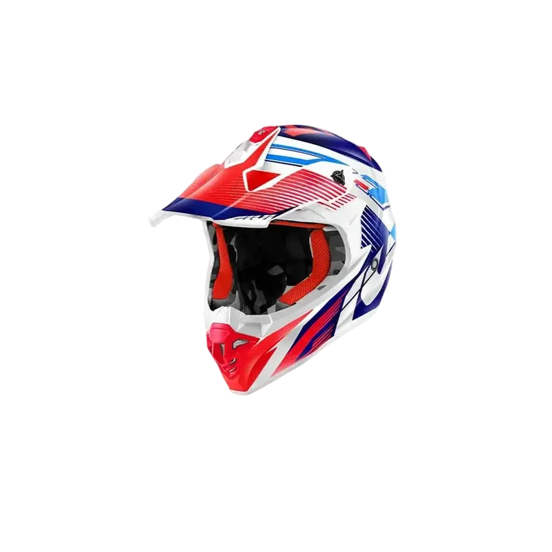 GIVI 60.1 INVER CROSS ENDURO CASCHI DI MOTO ROSSO BIANCO