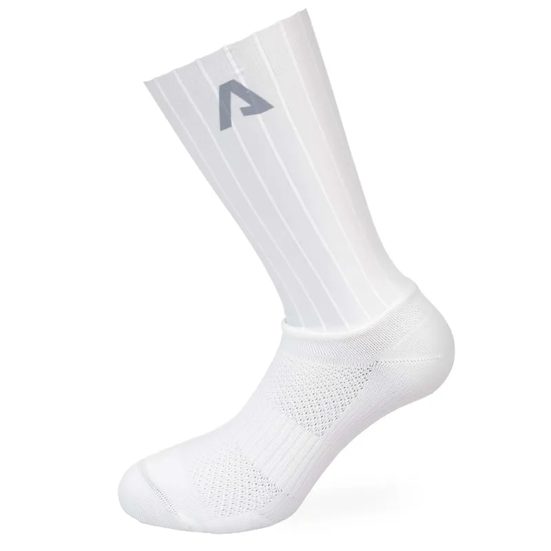Calze All4cycling Aero Speed - Bianco