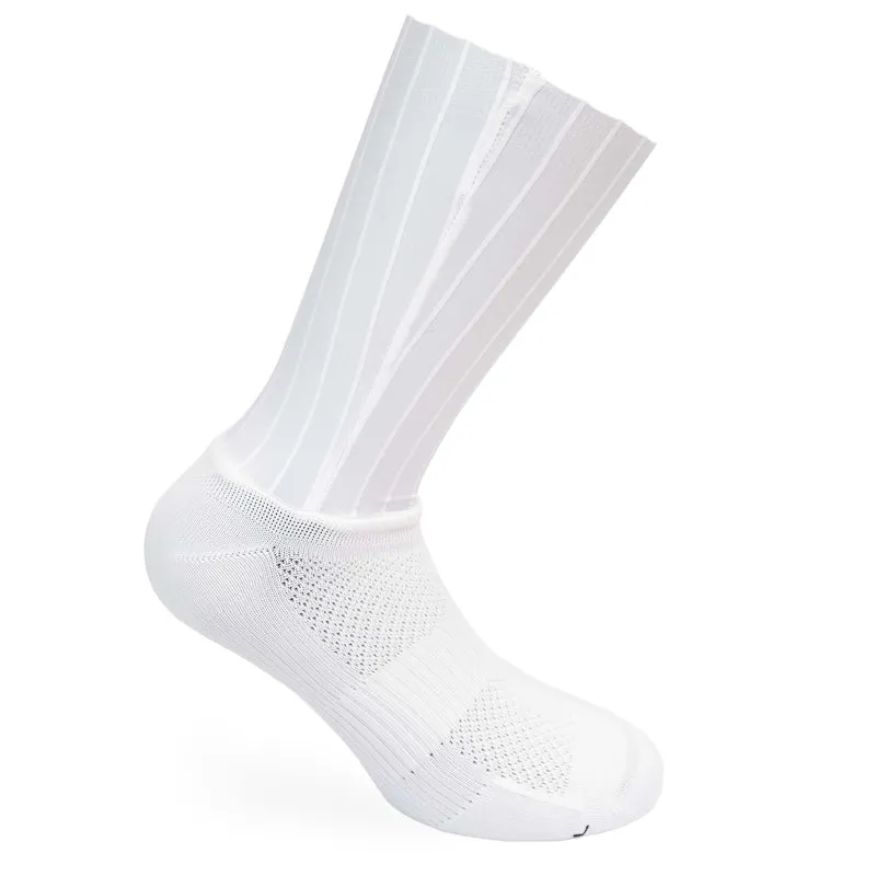 Calze All4cycling Aero Speed - Bianco