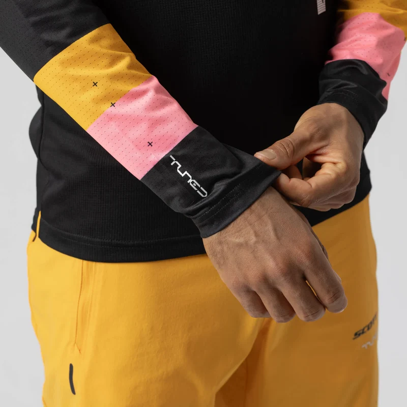 Maglia maniche lunghe mtb Scott Tuned - Nero