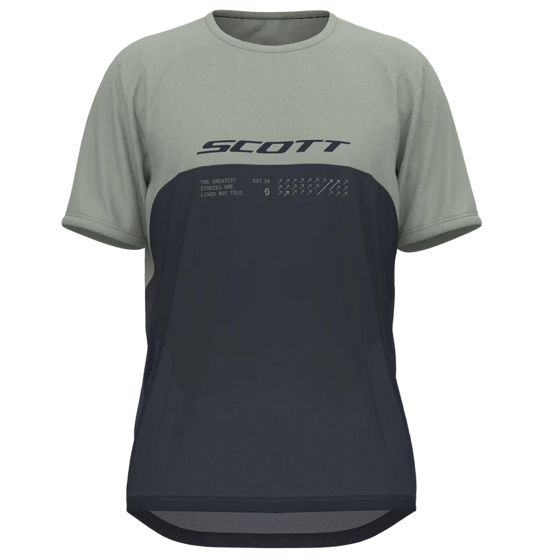 Maglia mtb Scott Trail Vertic DRI - Blu grigio