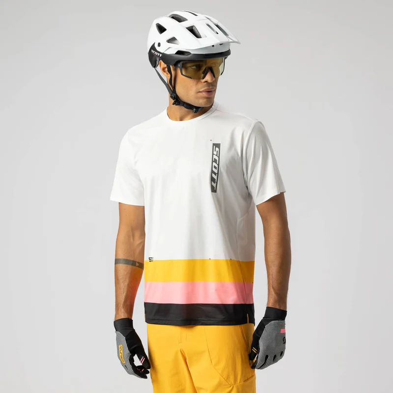 Maglia mtb Scott Tuned SL - Bianco