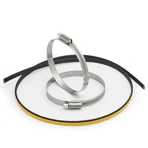 KIT FASCETTE CLAMP100MM ACCIAIO INOX 316 PER PARACALORE S290S-S290M