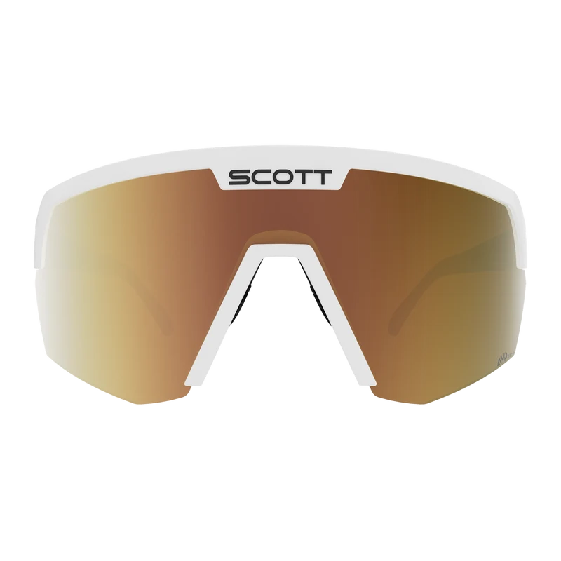 Occhiali Scott Sport Shield - White Amp Light Sensitive Gold Chrome