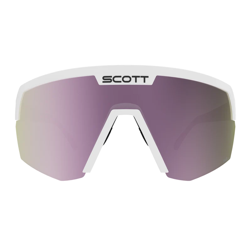 Occhiali Scott Sport Shield - White Matt Amp Lavender Chrome