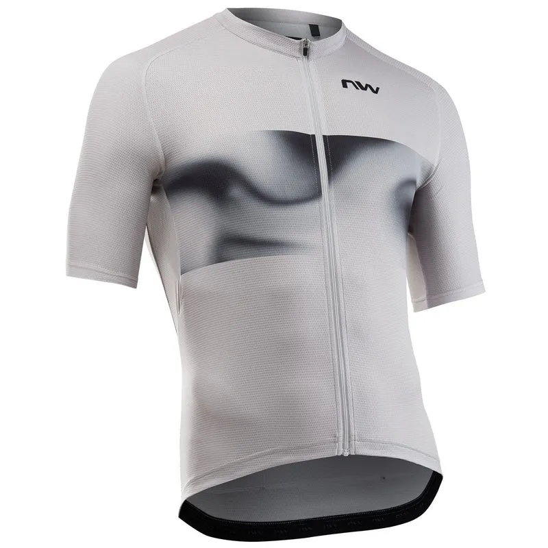 Maglia Northwave Force Evo - Grigio chiaro