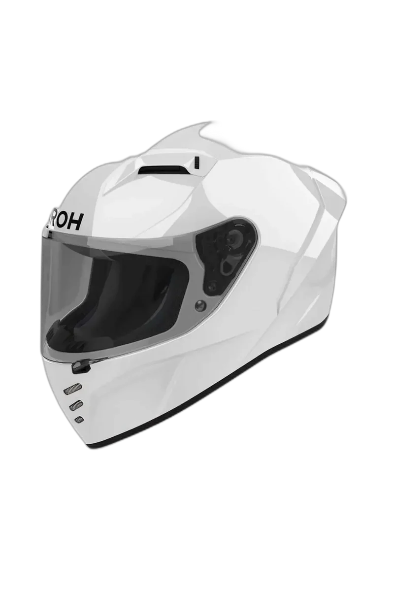 AIROH CONNOR Moto Integrali Caschi Bianco Lucido