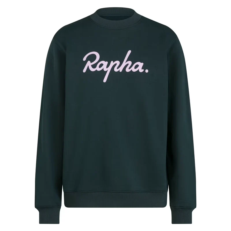Felpa Rapha Heavyweight Logo - Verde
