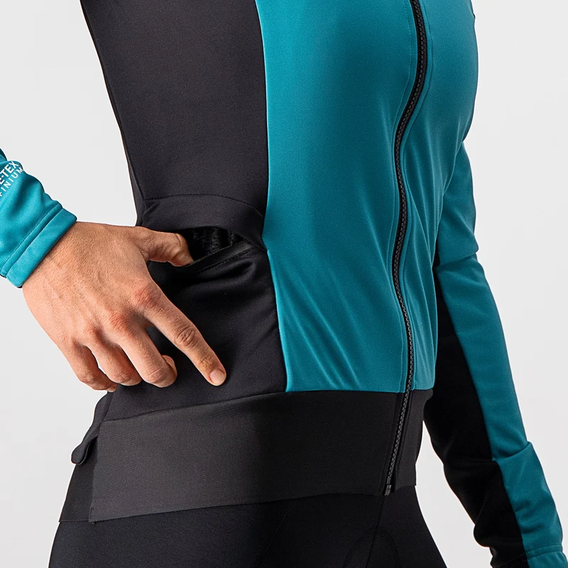 Giacca donna Castelli Alpha RoS 2 Light - Azzurro