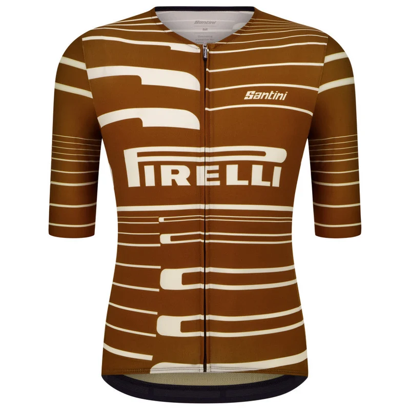 Maglia Santini x PIRELLI Sport Club - Marrone