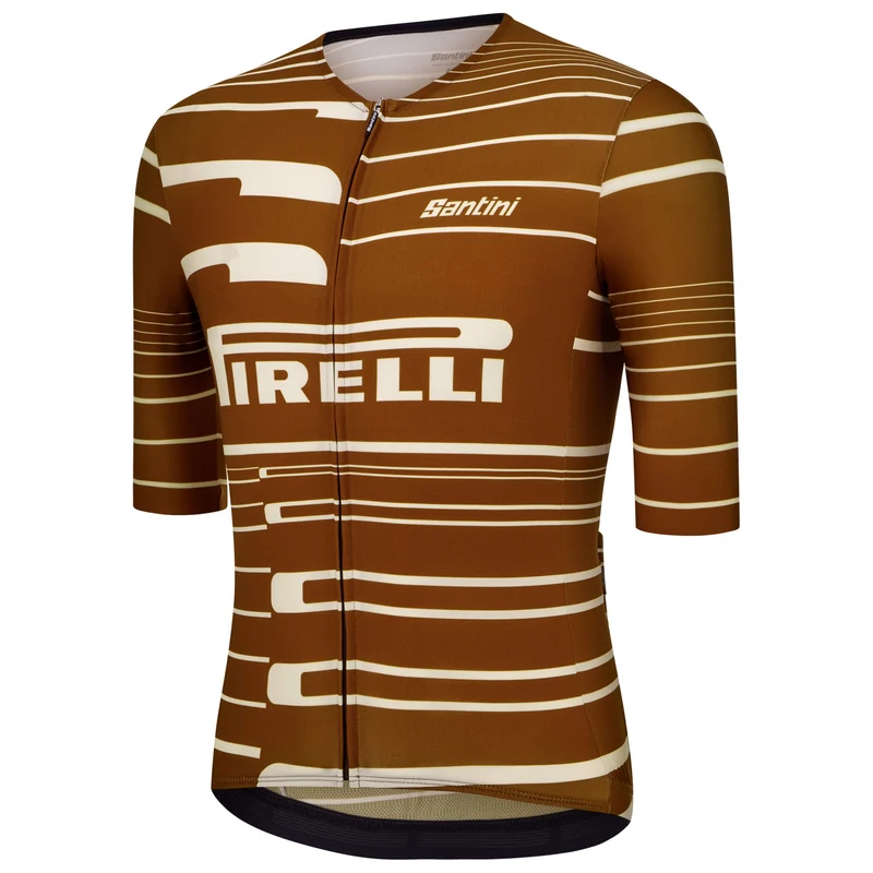 Maglia Santini x PIRELLI Sport Club - Marrone
