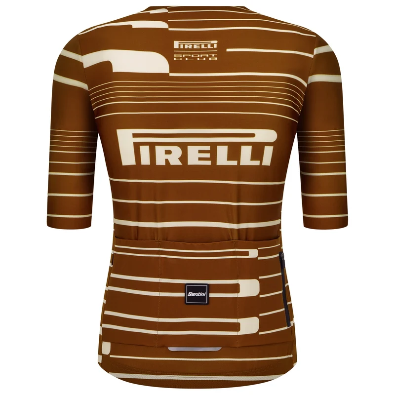 Maglia Santini x PIRELLI Sport Club - Marrone