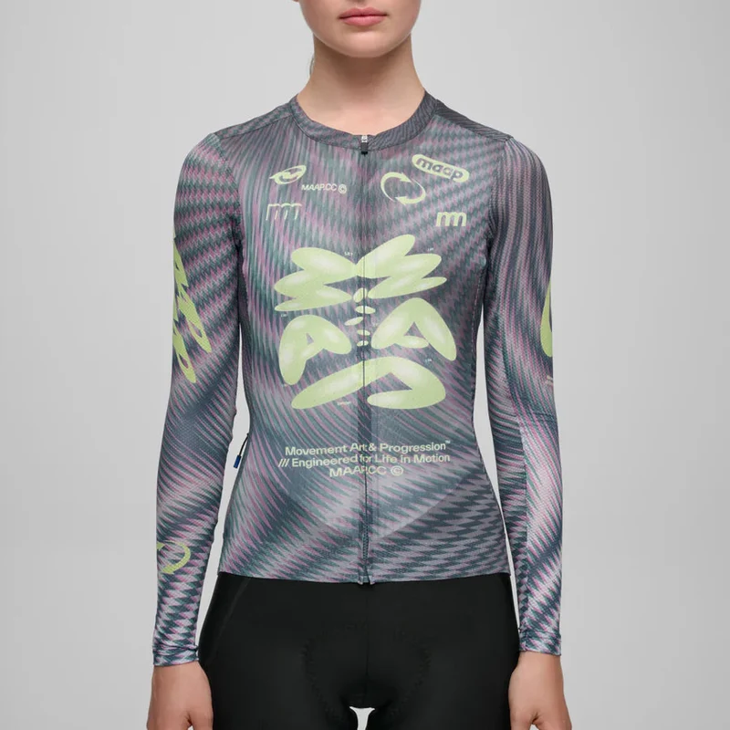 Maglia donna maniche lunghe Maap Spectrum Pro Air 3.0 - Multicolore