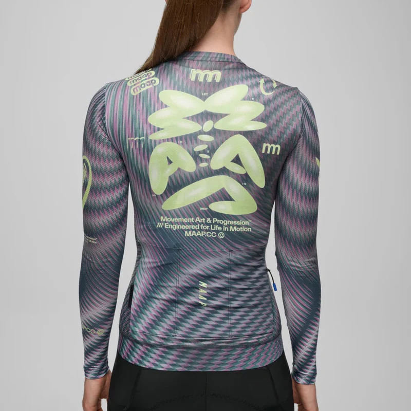Maglia donna maniche lunghe Maap Spectrum Pro Air 3.0 - Multicolore