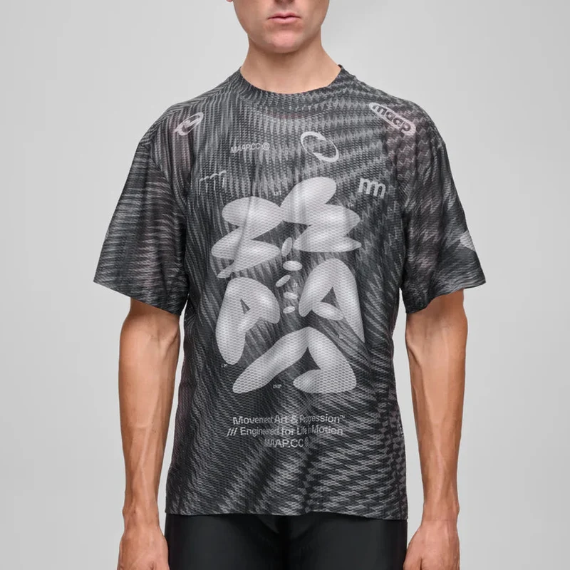 Maglia Maap Spectrum Air Mesh - Nero