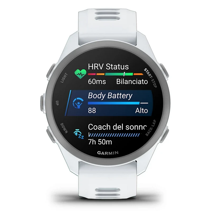 Garmin Forerunner 170 Music - Bianco