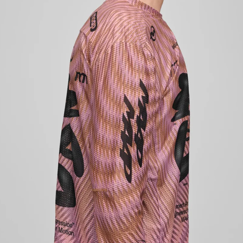 Maglia maniche lunghe Maap Spectrum Air - Rosa