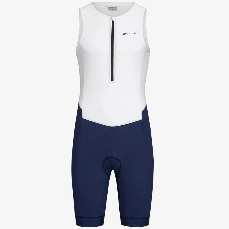 Body senza maniche Orca Athlex Race Suit V2 - Bianco