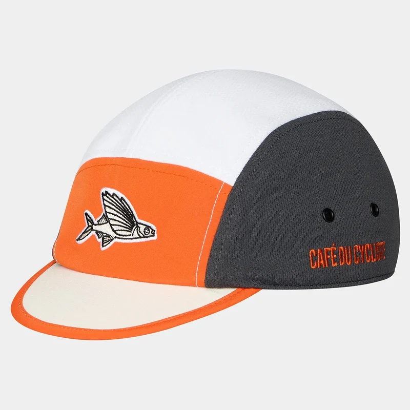 Cappellino Cafe du Cycliste Gravel - Arancio