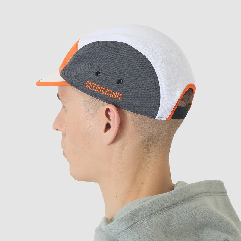 Cappellino Cafe du Cycliste Gravel - Arancio