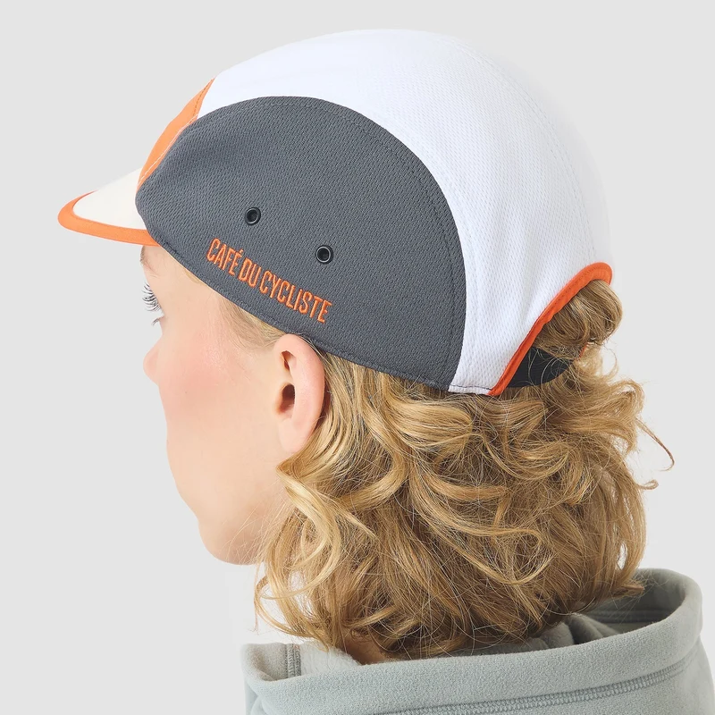 Cappellino Cafe du Cycliste Gravel - Arancio